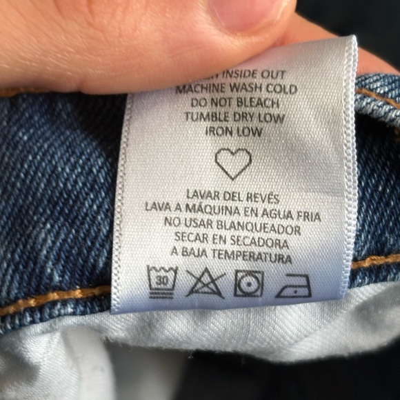 Cello Women’s Blue Summer Beach Vacation Ripped Distress Blue Jean Short Size 27 - Picture 10 of 15